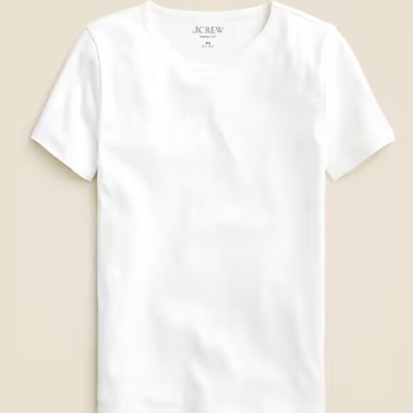 j. Crew New perfect-fit short-sleeve T-shirt Size Small - Picture 2 of 8